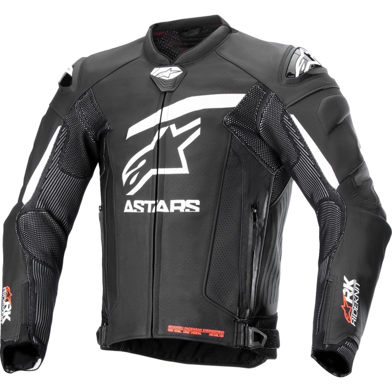 Alpinestars GP Plus R v4 Rideknit? Leather Jacket - Black/White - 48 3100324-12-48