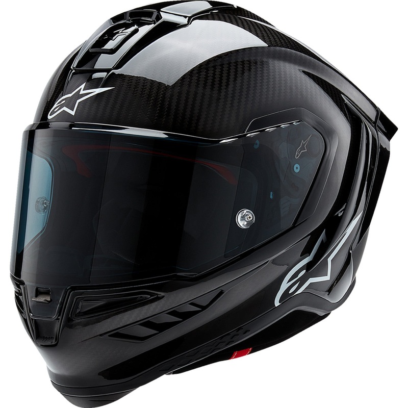 Alpinestars Supertech R10 Helmet - Solid - Carbon Black - Large 8200124-1902-L