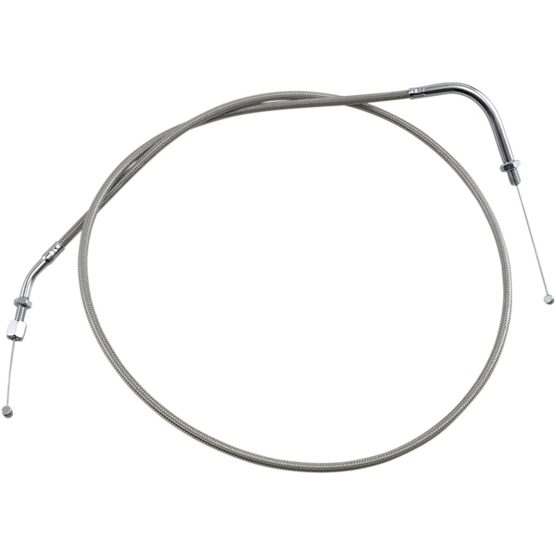 Motion Pro Throttle Cable - Push - Yamaha - Stainless Steel 65-0264
