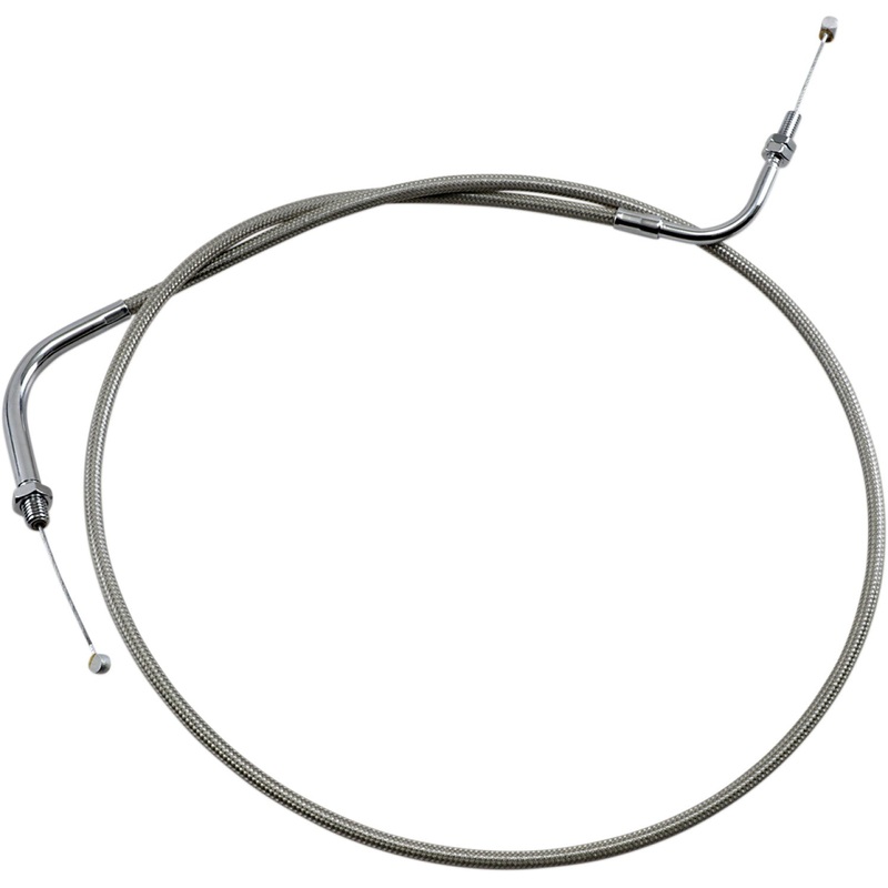 Motion Pro Throttle Cable - Push - Yamaha - Stainless Steel 65-0275