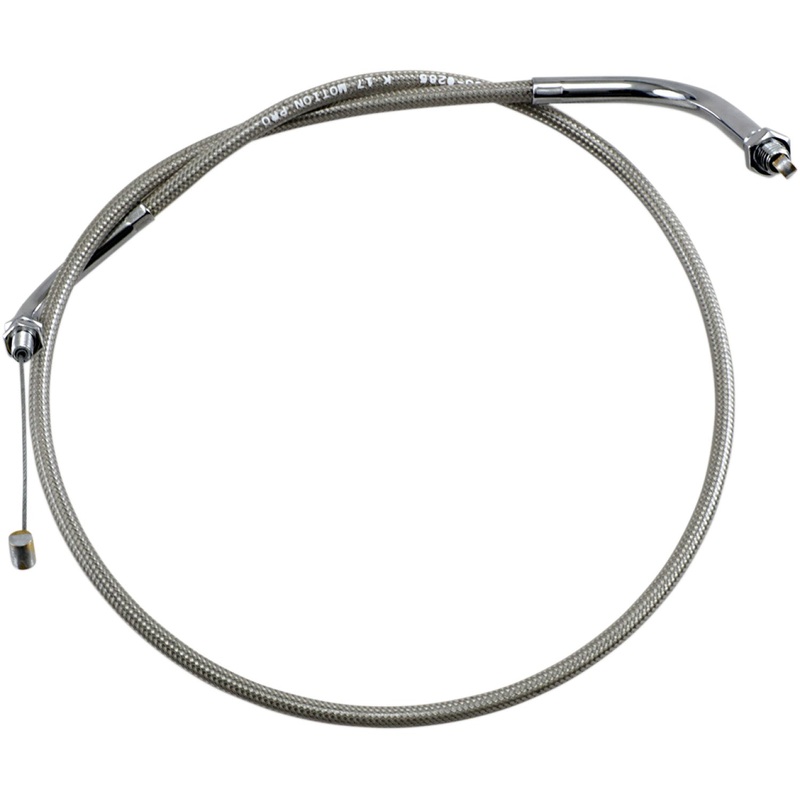Motion Pro Throttle Cable - Push - Yamaha - Stainless Steel 65-0285