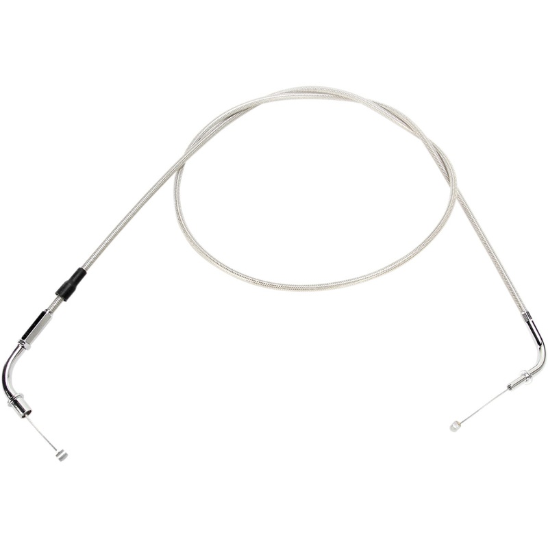Motion Pro Throttle Cable - Push - Kawasaki - Stainless Steel 63-0354