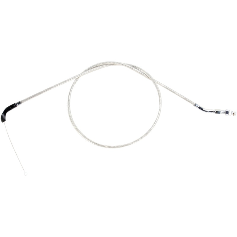 Motion Pro Throttle Cable - Push - Suzuki - Stainless Steel 64-0267