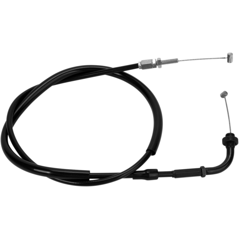 Motion Pro Black Vinyl Throttle Cable - Pull - Honda 02-0096