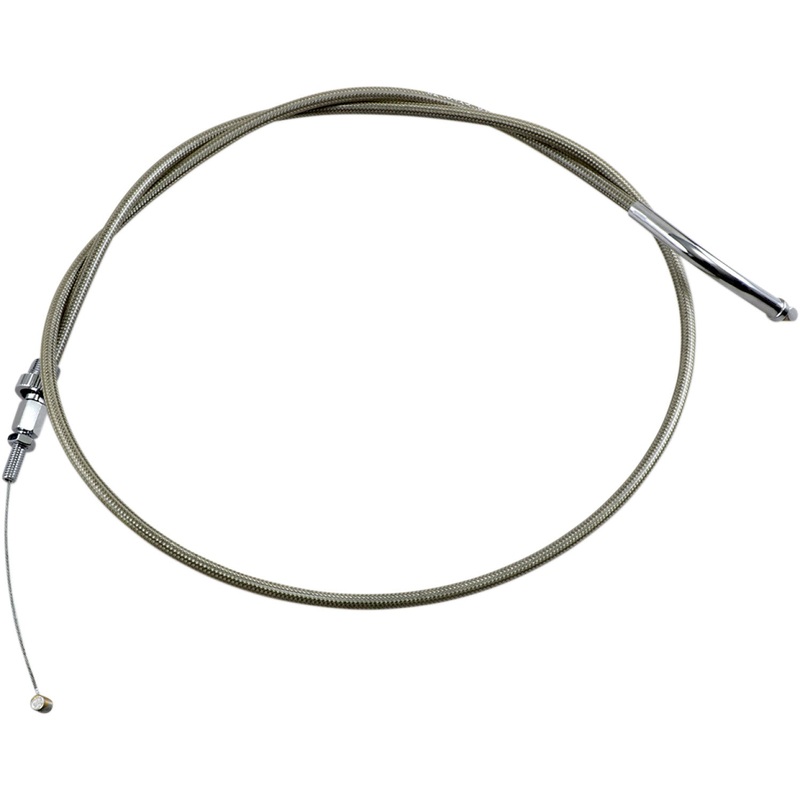 Motion Pro Throttle Cable - Push - Honda - Stainless Steel 62-0413