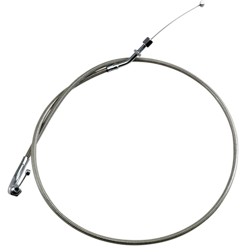 Motion Pro Throttle Cable - Push - Yamaha - Stainless Steel 65-0261