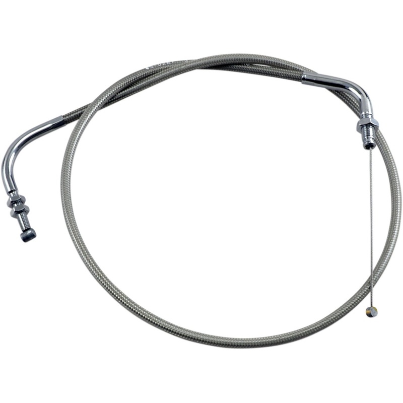 Motion Pro Throttle Cable - Push - Yamaha - Stainless Steel 65-0267