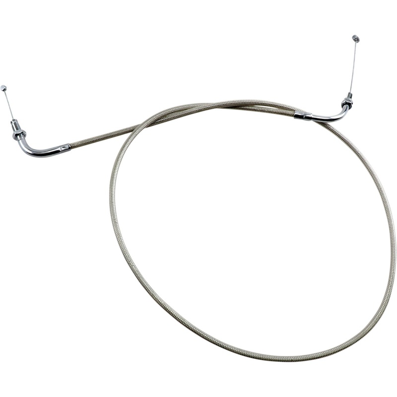 Motion Pro Throttle Cable - Push - Yamaha - Stainless Steel 65-0279