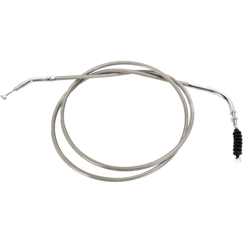 Motion Pro Clutch Cable - +12" - Suzuki - Stainless Steel 64-0261