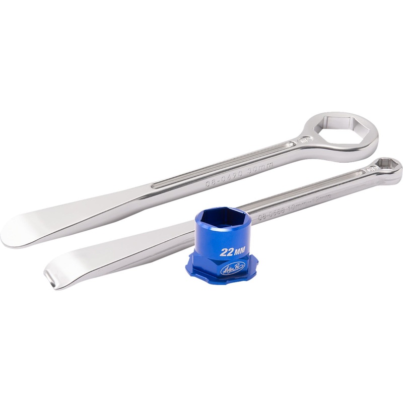 Motion Pro Combo Lever w/Adapter - T6 - Hex - 32 mm - 10/12 mm | 30 mm Adapter - Set 08-0693