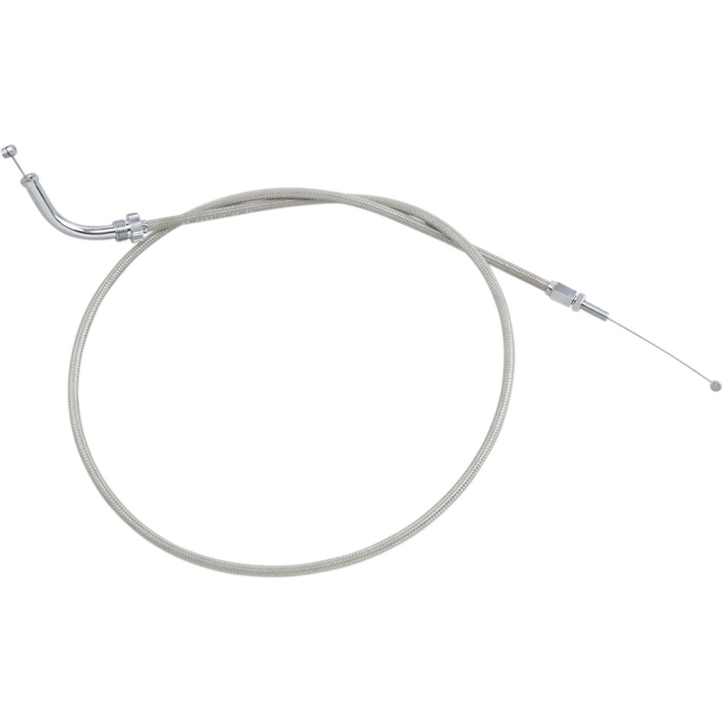Motion Pro Throttle Cable - Push - Honda - Stainless Steel 62-0423