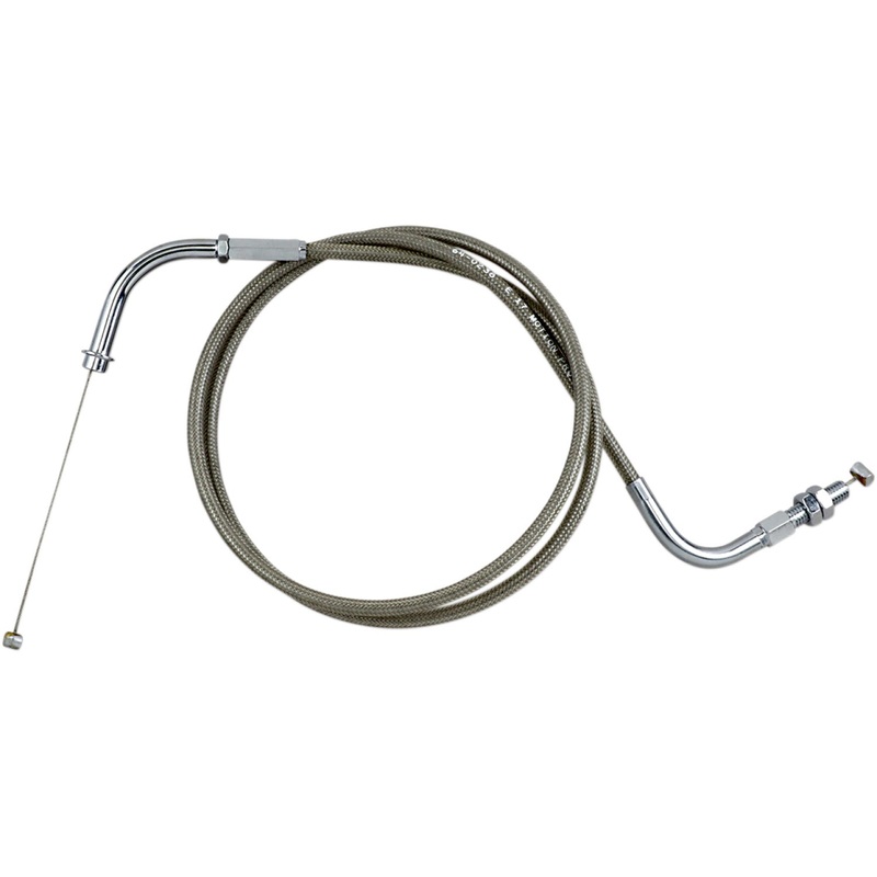 Motion Pro Throttle Cable - Push - Suzuki - Stainless Steel 64-0238
