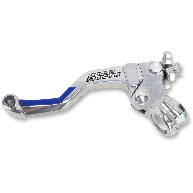 Moose Racing Lever Assembly - EZ3 - Shorty - Blue OO221-003