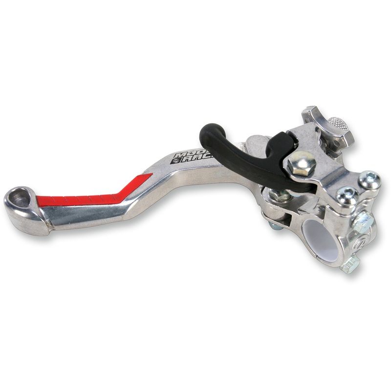 Moose Racing Lever Assembly - EZ3 - Shorty - Hot Start - Red HOO221-005
