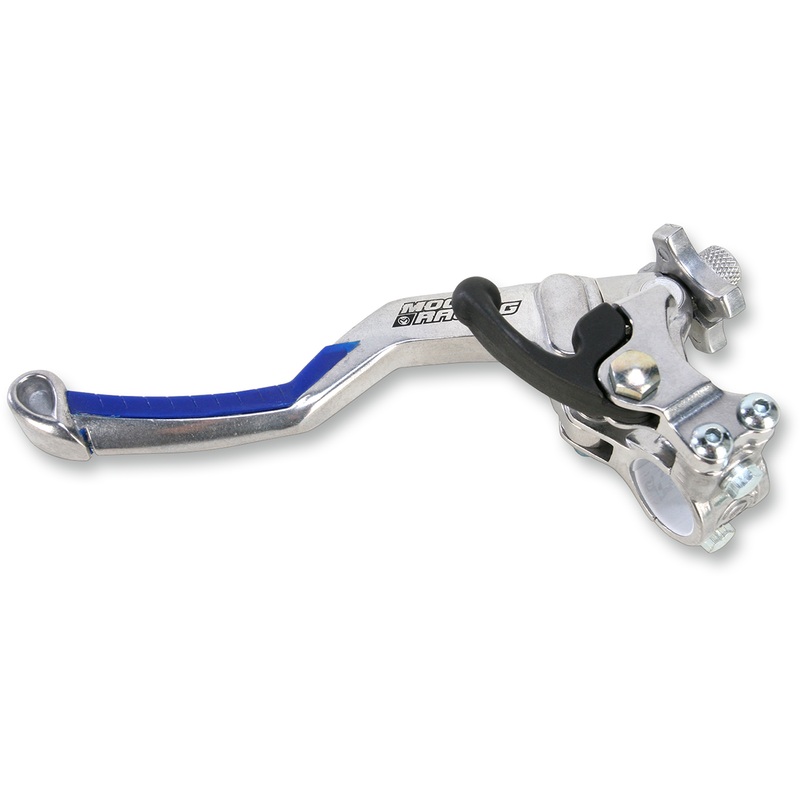 Moose Racing Lever Assembly - EZ3 - Standard - Hot Start - Blue HOO220-003