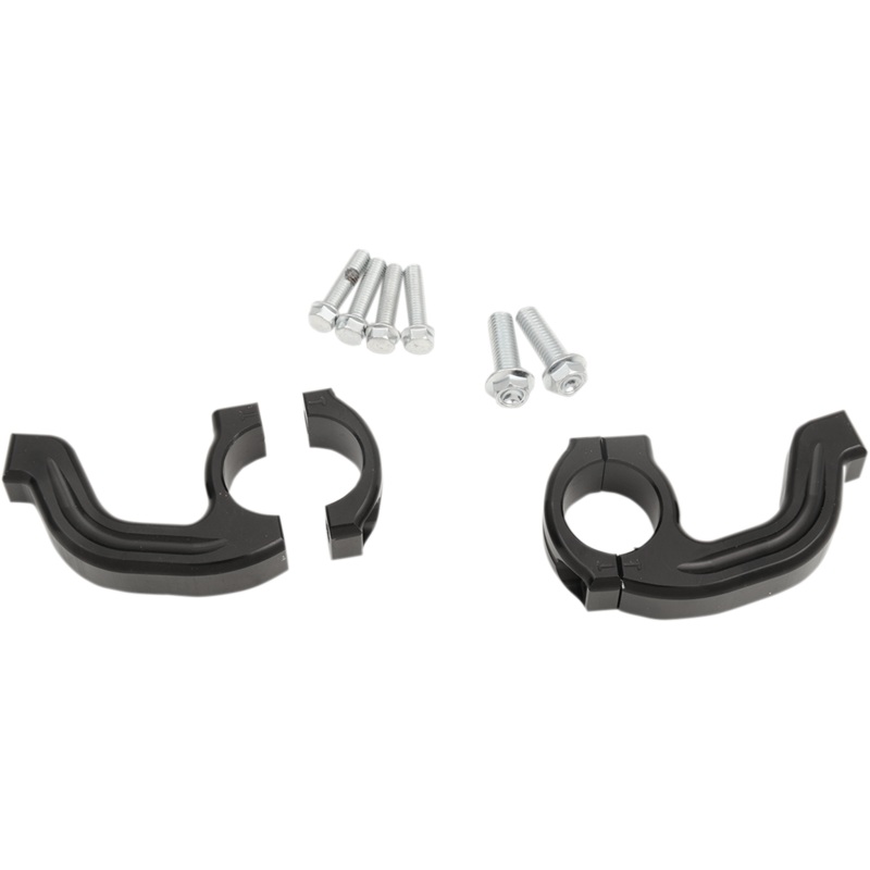 Moose Racing Handguard Clamp - Contour - Twinwall - Black 50-260B