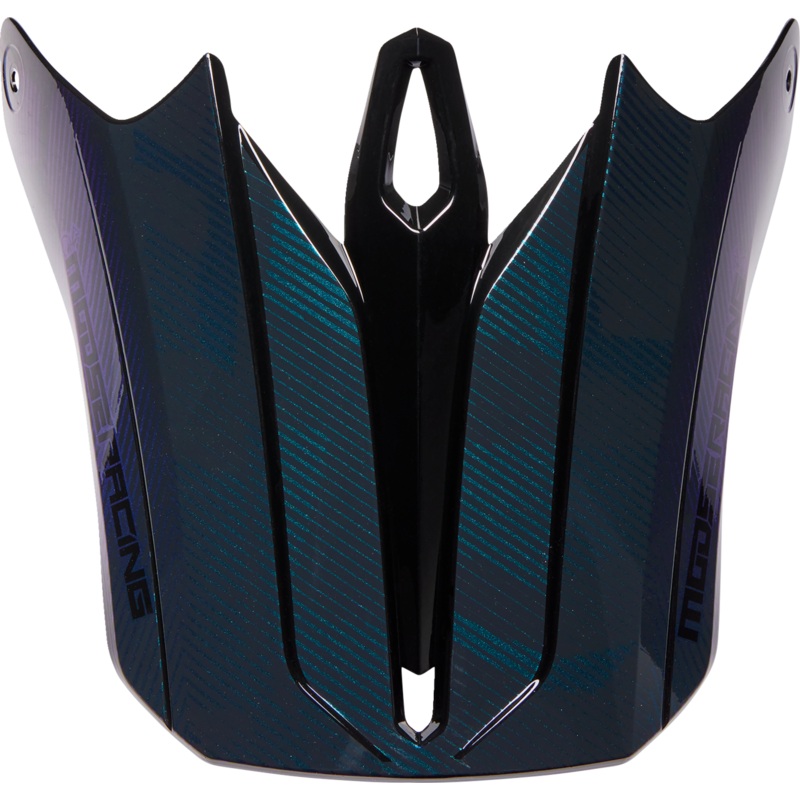 Moose Racing F.I. MIPS? Visor Kit - Agroid Camo - Iridescent Blue 0132-1576