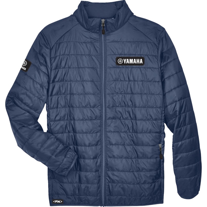 Factory Effex Yamaha Puffer Jacket - Navy - Large 28-85214