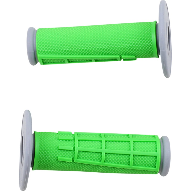 Moose Racing Grips - Compound - Half-Waffle - Green 1MG2315-GEM