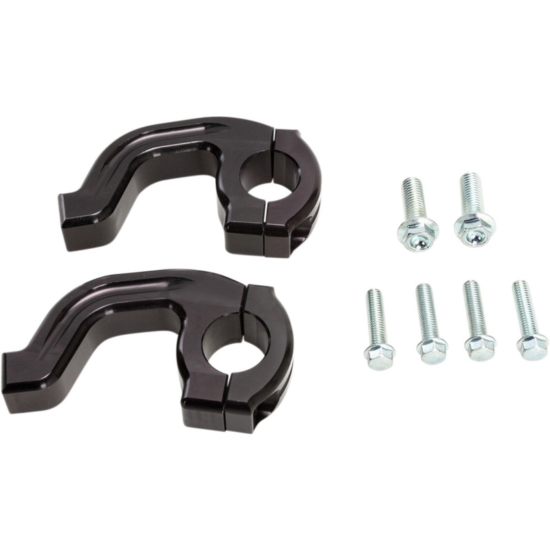 Moose Racing Handguard Clamp - Contour - 7/8" - Black 50-232B