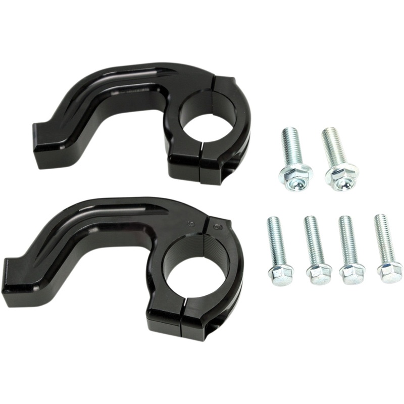 Moose Racing Handguard Clamp - Contour - Magura - Black 50-236B