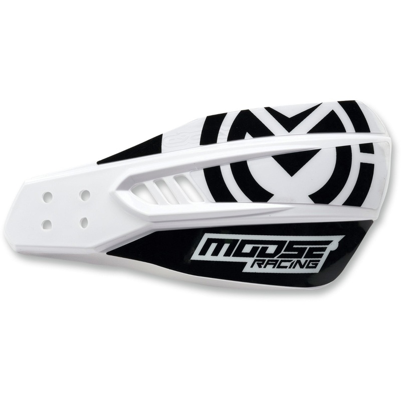 Moose Racing Handguards - Qualifier - White 0635-1460
