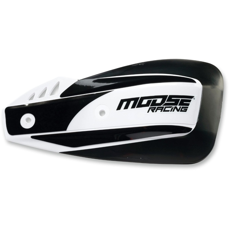 Moose Racing Handguards - Rebound - White 0635-1450