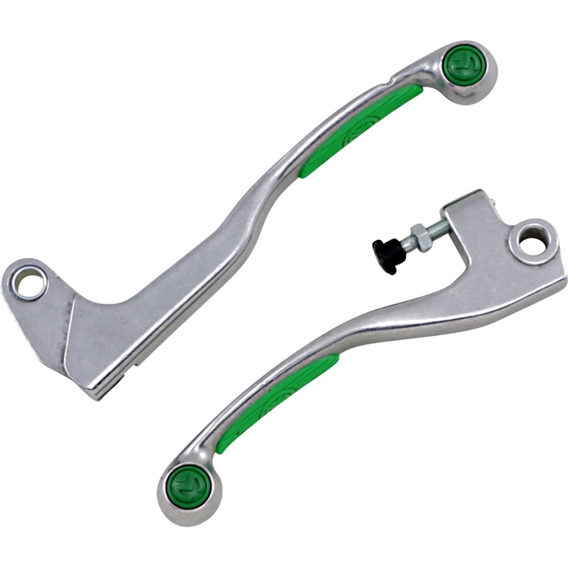 Moose Racing Lever Set - Competition - Green 1SGWE49