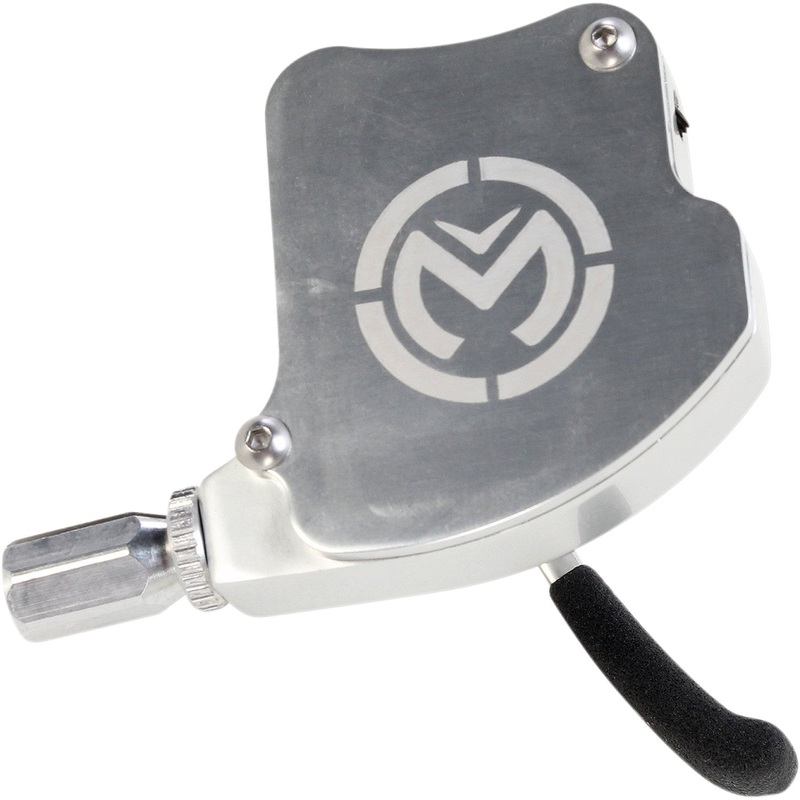 Moose Racing Throttle - Thumb - ATV - Polished 33-TH11-POL