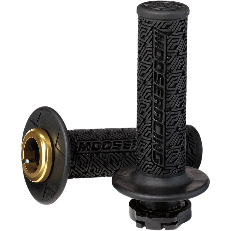 Moose Racing Grips - Lock-On - Black/Gold B36MRB-D