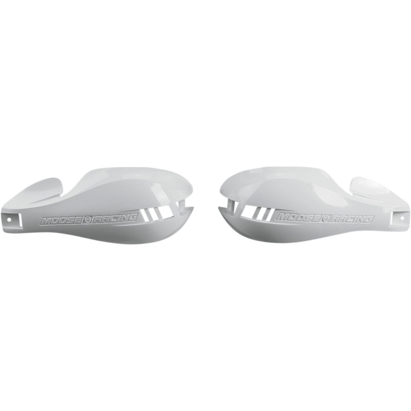 Moose Racing Handguards - Competition - White 0635-0192